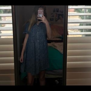 Denim dress